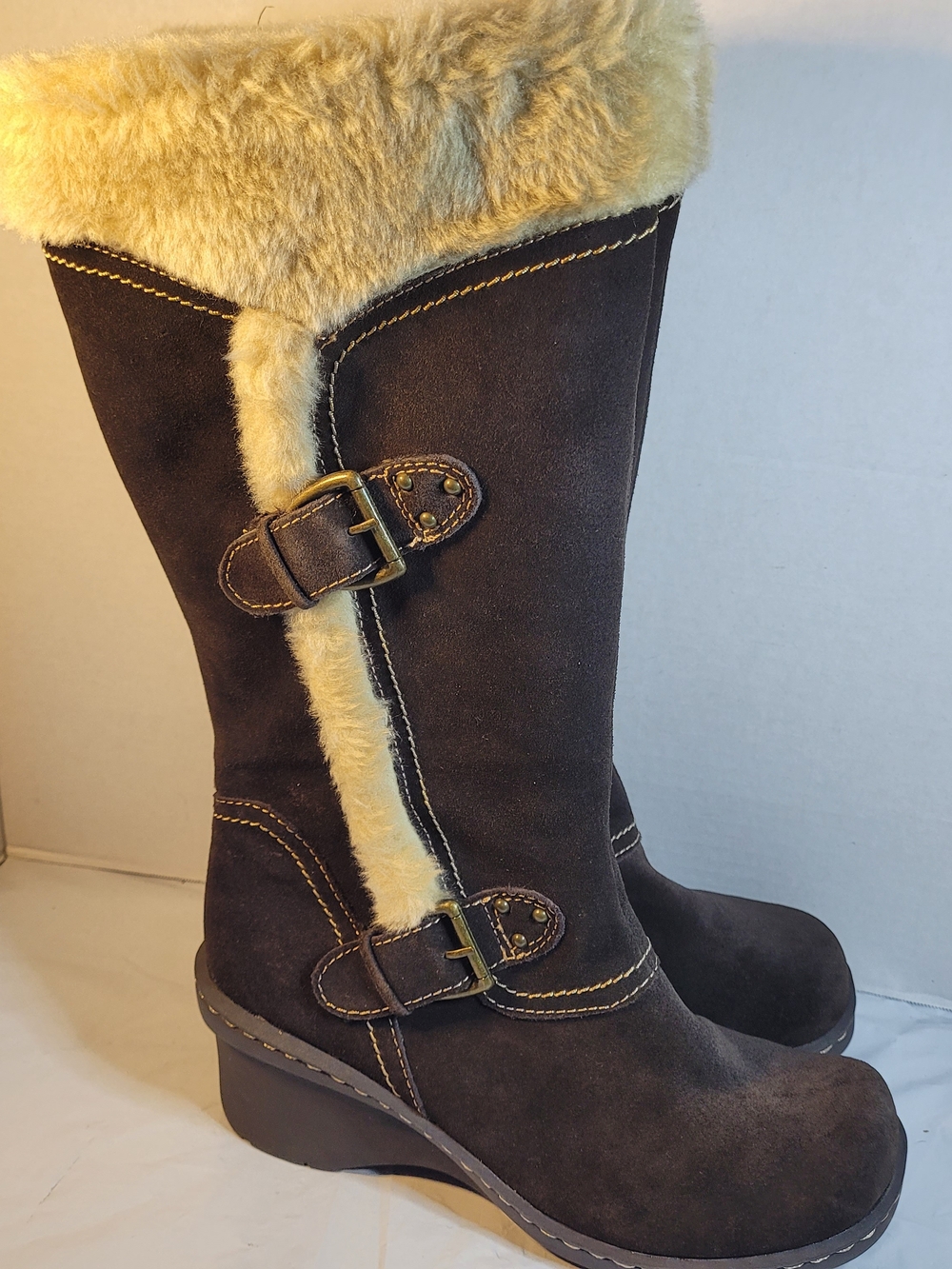 Bear Traps Cathy Womens Winter Boots Size 7.5 Side Zip